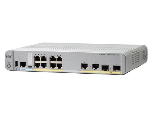 WS C2960CX 8TC L Cisco Compact Switch 8 Port Compact Switch طبقة التبديل المدمج