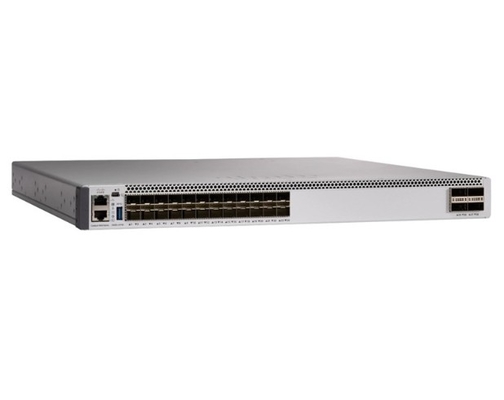 C9500-24X-A Cisco Switch Catalyst 9500 24-Ports Switch - 16x 10GE + 8x 10G SFP + - NW ترخيص الإعلان.