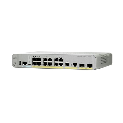 WS C3560CX 12PD S المحفز المدمج Cisco Catalyst 3560 CX 12-port Compact Switch طبقة 3