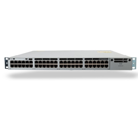 C9300-48U-A سيسكو كاتاليست 9300 48 منفذ بيانات 1G النحاس مع Uplinks وحدات UPOE ميزة الشبكة