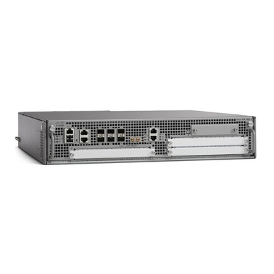 ASR1002 X خدمة التجميع راوتر ASR1000series راوتر بناء منفذ جيجابيت إيثرنت 5G نظام عرض النطاق الترددي 6 منافذ SFP