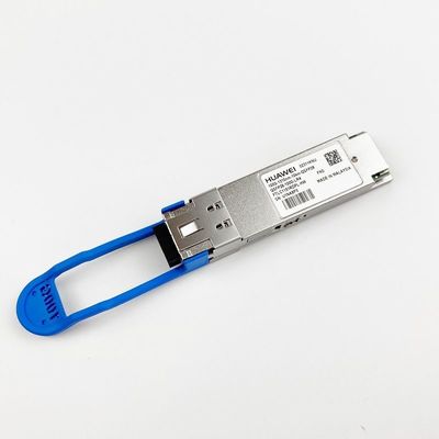 QSFP28-100G-LR4 وحدة الإرسال والاستقبال الضوئية المتوافقة مع Huawei 100GBASE-LR4 10 كجم SMF LC DDM