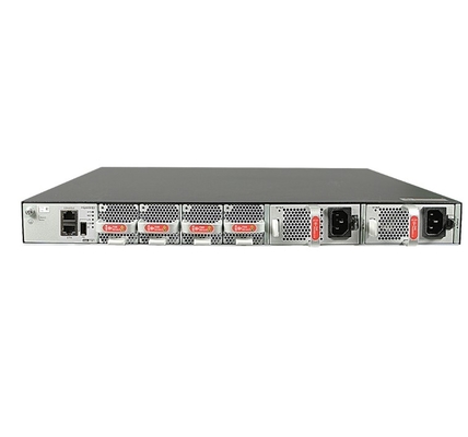 CE6863E-48S6CQ-F هواوي CloudEngine 6800 48*25G SFP28، 6*100G QSFP28، 2* إمدادات الطاقة المتغيرة، منفذ الهواء الجانبي للمنفذ