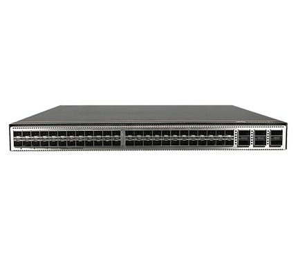 CE6863E-48S6CQ هواوي CloudEngine 6800 48 * 25G SFP28 ، 6 * 100G QSFP28 ، 2 * إمدادات الطاقة المتغيرة ، منفذ الهواء الجانبي للنقل