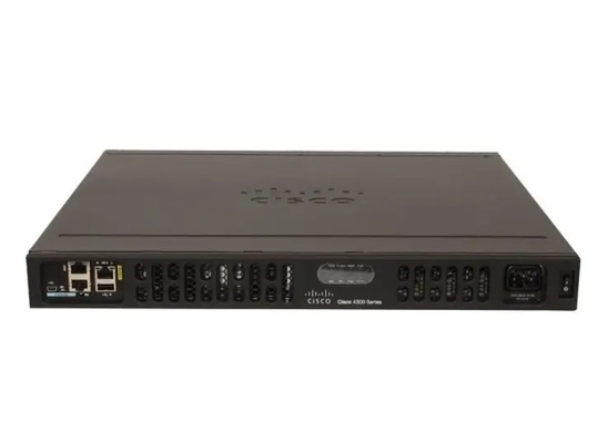 يدعم ISR4431-K9 3 وحدات واجهة الشبكة NIM Slots يوفر 500 Mbps إلى 1 Gbps إجمالي النفاذ