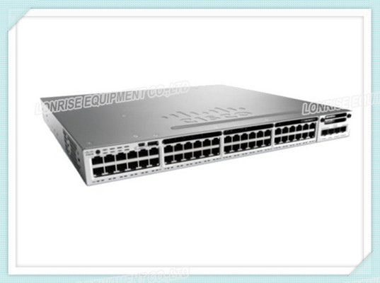 Ethernet Network Switch WS-C3850-48P-L Cisco Catalyst 3850 48 Port PoE LAN Base هو الجيل التالي من مفتاح مستوى المؤسسات القابل للتراكم ومتكامل مع 48 منفذ Ethernet POE + مع L قابل للتحديث