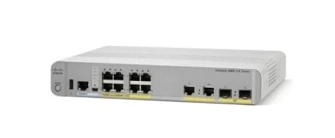 WS-C2960CX-8PC-L 8 منافذ إثنر جيجابيت 8 مخرجات PoE + 124W PoE الميزانية 2 1G SFP و 2 1G Copper Uplinks