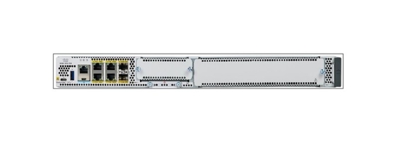 C8300-1N1S-4T2X - Cisco Catalyst 8300 Series Edge Platforms Series C8300 1RU w / 10G WAN (ساحة SM و 1 ساحة NIM ، و 2 x 10-Gigabit Ethernet و 4 x 1-Gigabit Ethernet)