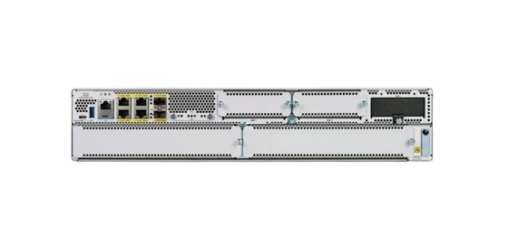 C8300-1N1S-4T2X - Cisco Catalyst 8300 Series Edge Platforms Series C8300 1RU w / 10G WAN (ساحة SM و 1 ساحة NIM ، و 2 x 10-Gigabit Ethernet و 4 x 1-Gigabit Ethernet)