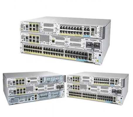 C8300-1N1S-4T2X - Cisco Catalyst 8300 Series Edge Platforms Series C8300 1RU w / 10G WAN (ساحة SM و 1 ساحة NIM ، و 2 x 10-Gigabit Ethernet و 4 x 1-Gigabit Ethernet)