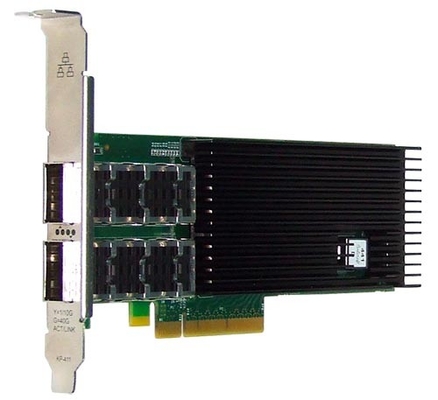 PE340G2QI71 ثنائي الموانئ الألياف 40 جيجابيت إيثيرنت PCI Express Server Adapter Silicom