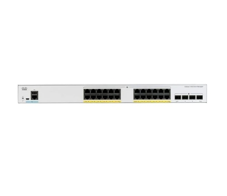 C1000-24T-4G-L - Cisco Catalyst 1000 Series Switches 24 10/100/1000 منافذ إثنر و 4 1G SFP Uplinks تقدم