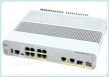 WS-C2960CX-8PC-L Cisco Ethernet Network Switch Cisco Catalyst 2960-CX 8 Port PoE LAN Base يزود 8 منافذ Gigabit Ethernet POE + بـ 2 × 1 Gigabit النحاس و 2 × 1 Gigabit SFP uplinks
