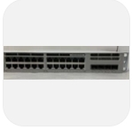 مفتاح Cisco Catalyst 9200L C9200L-24T-4X-E بـ 24 منفذ بيانات و 4 منافذ ربط علوي بسرعة 10 جيجابت/ثانية - Network Essentials