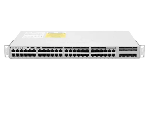 مفتاح تبديل سيسكو C9200L-48T-4X-E Catalyst 9200L بـ 48 منفذ جيجابت مع 4x10G وصلات صاعدة