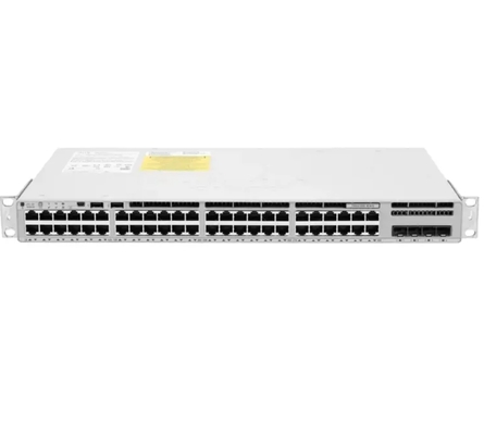 مفتاح تبديل سيسكو C9200L-48T-4X-E Catalyst 9200L بـ 48 منفذ جيجابت مع 4x10G وصلات صاعدة