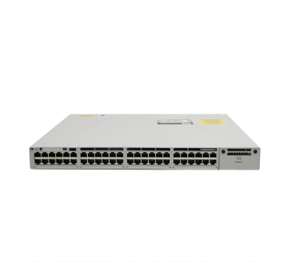 C9300-48P-E المحفز 9300 48 منفذ 1G النحاس مع وصلات العلوية الوحيدة PoE + أساسيات الشبكة