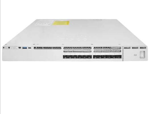 C9300X-12Y-E Catalyst 9300 12-port 25G/10G/1G SFP28 مع وصلات شبكة متكاملة أساسية