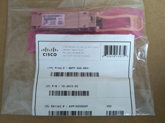 وحدة Cisco QSFP-40G-SR4 40GBASE-SR4 MMF Transceiver