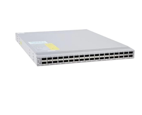 جهاز التبديل من نوع Cisco N9K-C9336C-FX2 ذو 36 منفذًا 40G/100G QSFP28