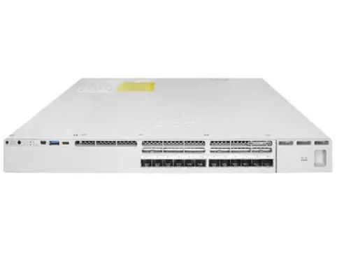 مفتاح Cisco Catalyst 9300 بـ 12 منفذًا من نوع 25G SFP28، الموديل C9300X-12Y-A