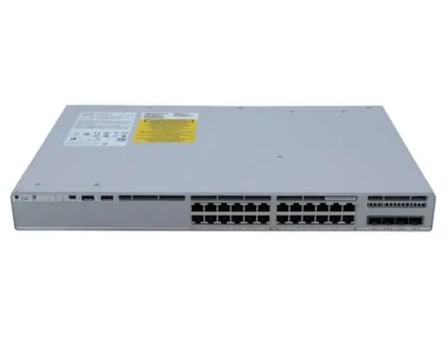 مفتاح Cisco C9200L-24T-4X-E بـ 24 منفذ جيجابت مع 4x10G وصلات صاعدة