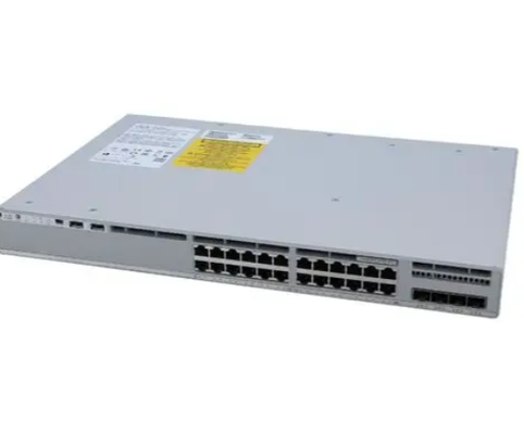 مفتاح Cisco C9200L-24T-4X-E بـ 24 منفذ جيجابت مع 4x10G وصلات صاعدة