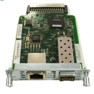 سيسكو EHWIC-1GE-SFP-CU 1 منفذ جيجابيت إثنرث HWIC مع فتحة SFP