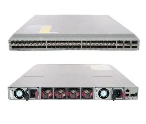 N9K-C93180YC-FX  Nexus 9300 مع 48 منفذ 1/10G/25G SFP و 6 منافذ 40G/100G QSFP28، MACsec، ومنافذ موحدة قابلة