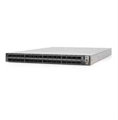 MQM9790-NS2R NVIDIA Mellanox 64-ports 400Gb/s 32 OSFP Ports التدفق الهوائي C2P غير المدار (العكس)