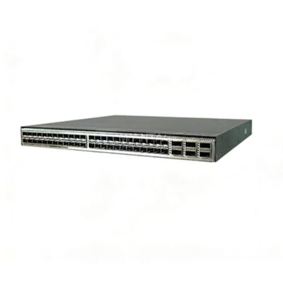 CE6863E-48S6CQ، محول Huawei CloudEngine 6800، 48x25GE SFP28/6x100GE QSFP28/بدون مروحة وPSU