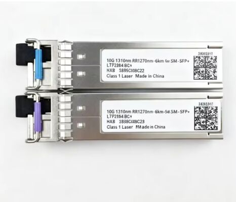ناقل BiDi SFP+TX 1270nm/RX 1330nm 9.95~10.3Gb/s 0dBm 5dBm -18dBm LC 40km OSX040B03