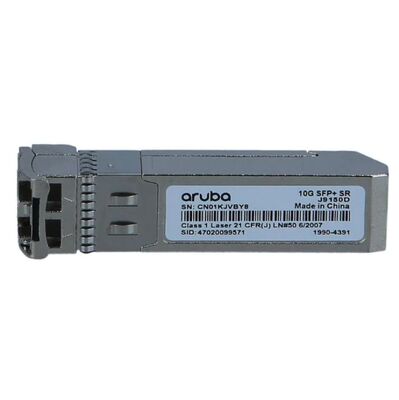 J9150D، جهاز إرسال واستقبال Aruba 10G SFP+ LC SR، 10G SFP+/LC/300m MMF