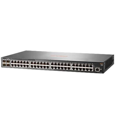 JL260A، مفتاح Aruba 2930F، 48xGE/4xSFP/بدون PSU