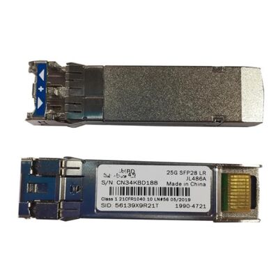 جهاز إرسال واستقبال HPE JL486A أروبا 25G SFP28 LC LR 10Km SMF جديد