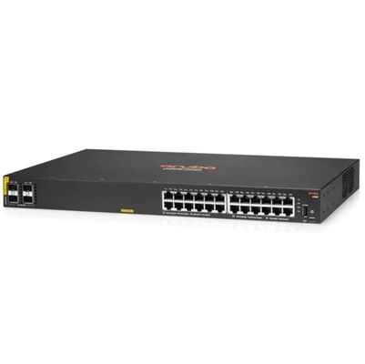 JL678A، أروبا 6100 سويتش، 24xGE RJ45/4xSFP+