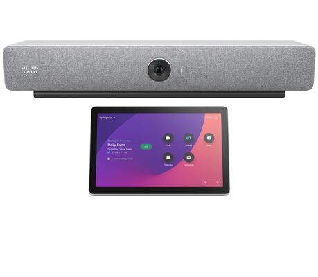 Cisco CS-BAR-T-K9 Cisco Webex Room Bar مع ملاح حامل الطاولة