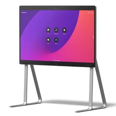 CS-BRDP75-K9، جهاز التعاون Cisco Board Pro 75 G2، شاشة لمس 75 بوصة بدقة 4K، صوت ذكي، مشاركة لاسلكية