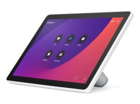 CS-TS-T10-L-K9 ملاح غرفة حامل الطاولة مقاس 10.1 بوصة الذي يعمل بالطاقة عبر شبكة إيثرنت (PoE) لتعاون Cisco WebexCS-TS-T10-L-K9