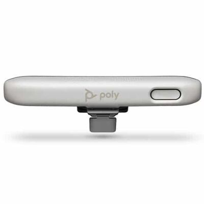 Poly Studio R30 USB Video Bar (4K UHD ، 120 ° FOV ، 3-Mic Array ، DirectorAI ، USB-C ، النموذج: 842D2AA)