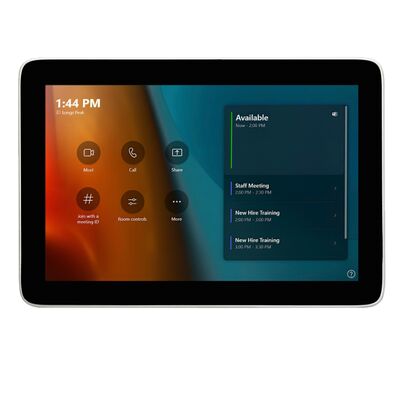 POLY GC8: وحدة تحكم عالية الدقة تعمل باللمس مقاس 8 بوصات لعقد مؤتمرات الفيديو مع اعتماد USB-C/HDMI وMicrosoft Teams
