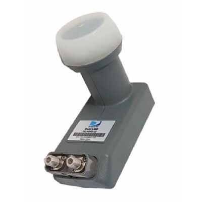 18-lnb: محول كتلة ضوضاء منخفضة مزدوج المخرج بنطاق Ku لأطباق الأقمار الصناعية المستديرة مقاس 18 بوصة