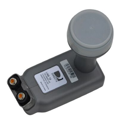 18-lnb: محول كتلة ضوضاء منخفضة مزدوج المخرج بنطاق Ku لأطباق الأقمار الصناعية المستديرة مقاس 18 بوصة