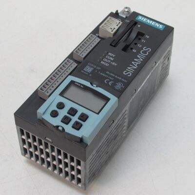 وحدة التحكم Siemens SINAMICS S120 CU310 DP (مع واجهة PROFIBUS، مصدر تيار مستمر 24 فولت)