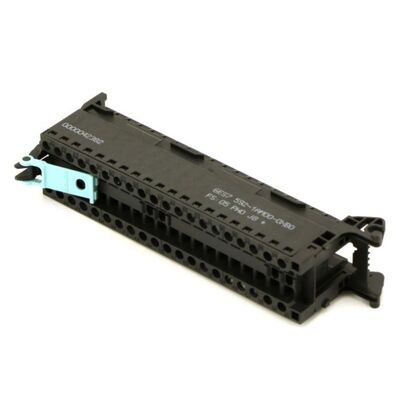 6ES7592-1AM00-0XB0، نظام توصيل من النوع اللولبي للموصل الأمامي، 40 عمودًا للوحدات بعرض 35 مم متضمنة.