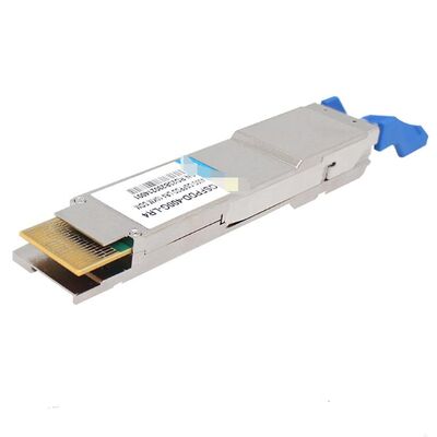وحدة إرسال واستقبال QSFP-DD LR4 TS-QDO-314H-10C-1/4X100G، 1310 نانومتر، 10 كم، ألياف أحادية النمط