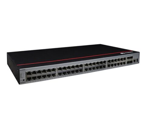 Huawei CloudEngine S5735-L48T4X-A1 Gigabit Ethernet Switch مع 48*10/100/1000BASE-T Ports و 4*GE SFP Ports طاقة التيار المتردد