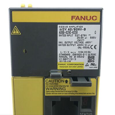 FANUC A06B-6290-H208 وحدة مكبر للصوت المؤازرة ألفا iSV 40/80HV-B