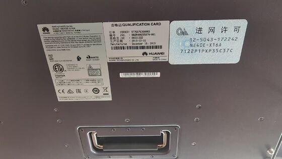 راوتر هواوي NE40E-X16A، CR5DMPUX8670 CR5DMPUX8673 CR5DSFUIU07B، سعة تحويل 12.58 تيرابايت في الثانية