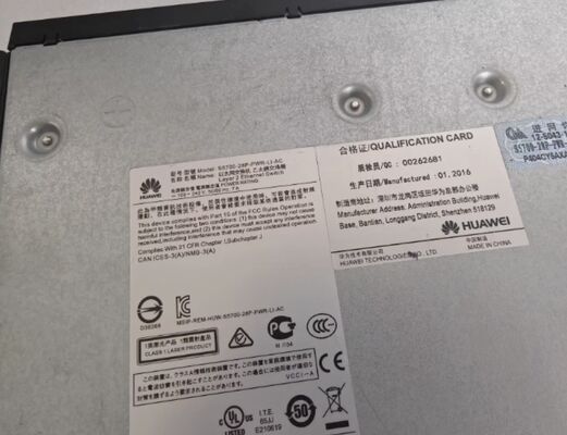 S5700-28P-LI-24S-BAT، Huawei S5700 Switch، فتحة بطارية 28xGig SFP/4x10/100/1000 أو SFP/1